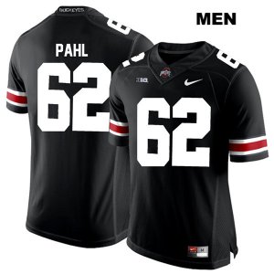 Men's NCAA Ohio State Buckeyes Brandon Pahl #62 College Stitched Authentic Nike White Number Black Football Jersey JN20D75EO